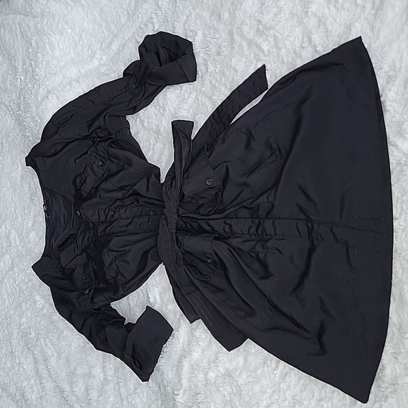 Express Dresses & Skirts - Express black wrap dress